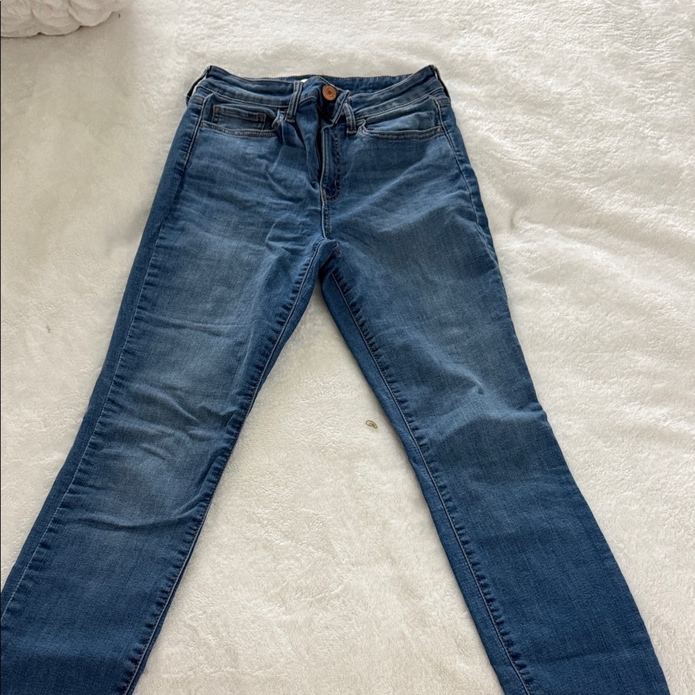SO Women's Skinny Jeans in Deep Blue